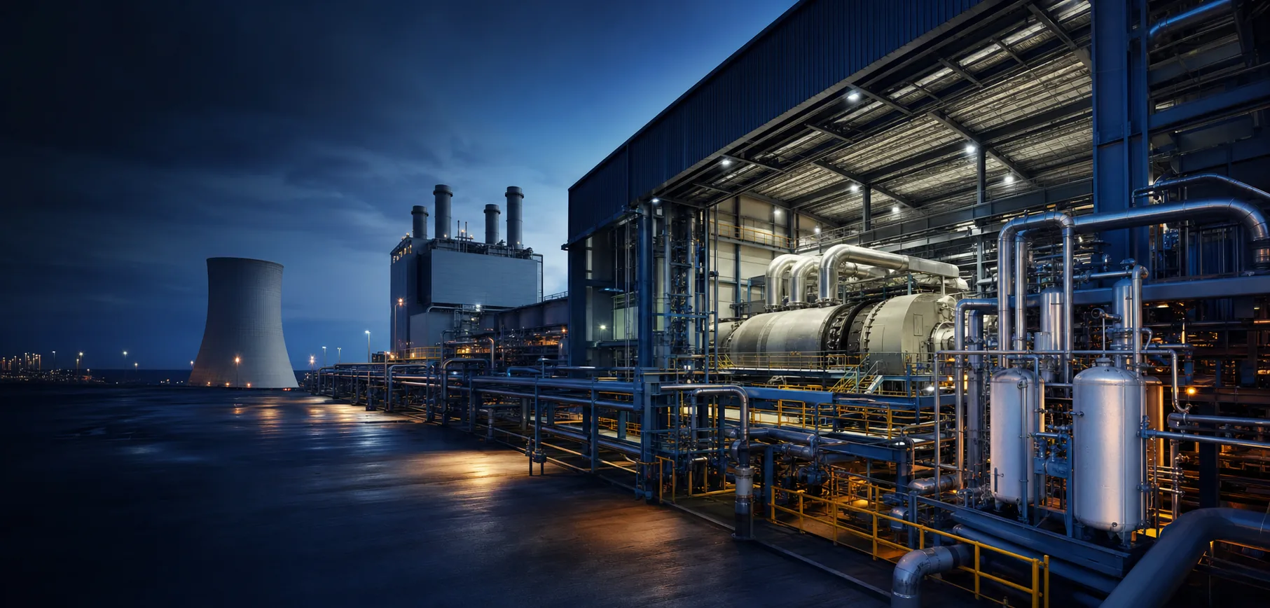 Energía y Generación: proceso industrial y tratamiento de agua